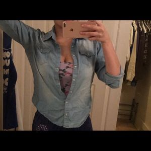 Glam Dollz Chambray Top